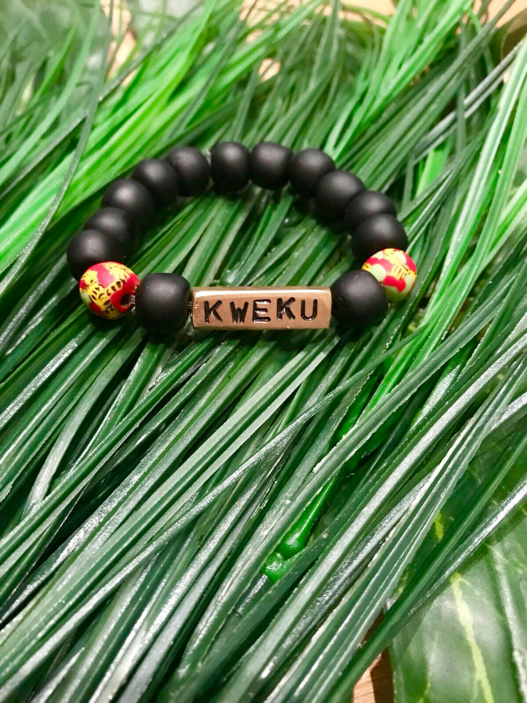 “Kweku” name bracelet
